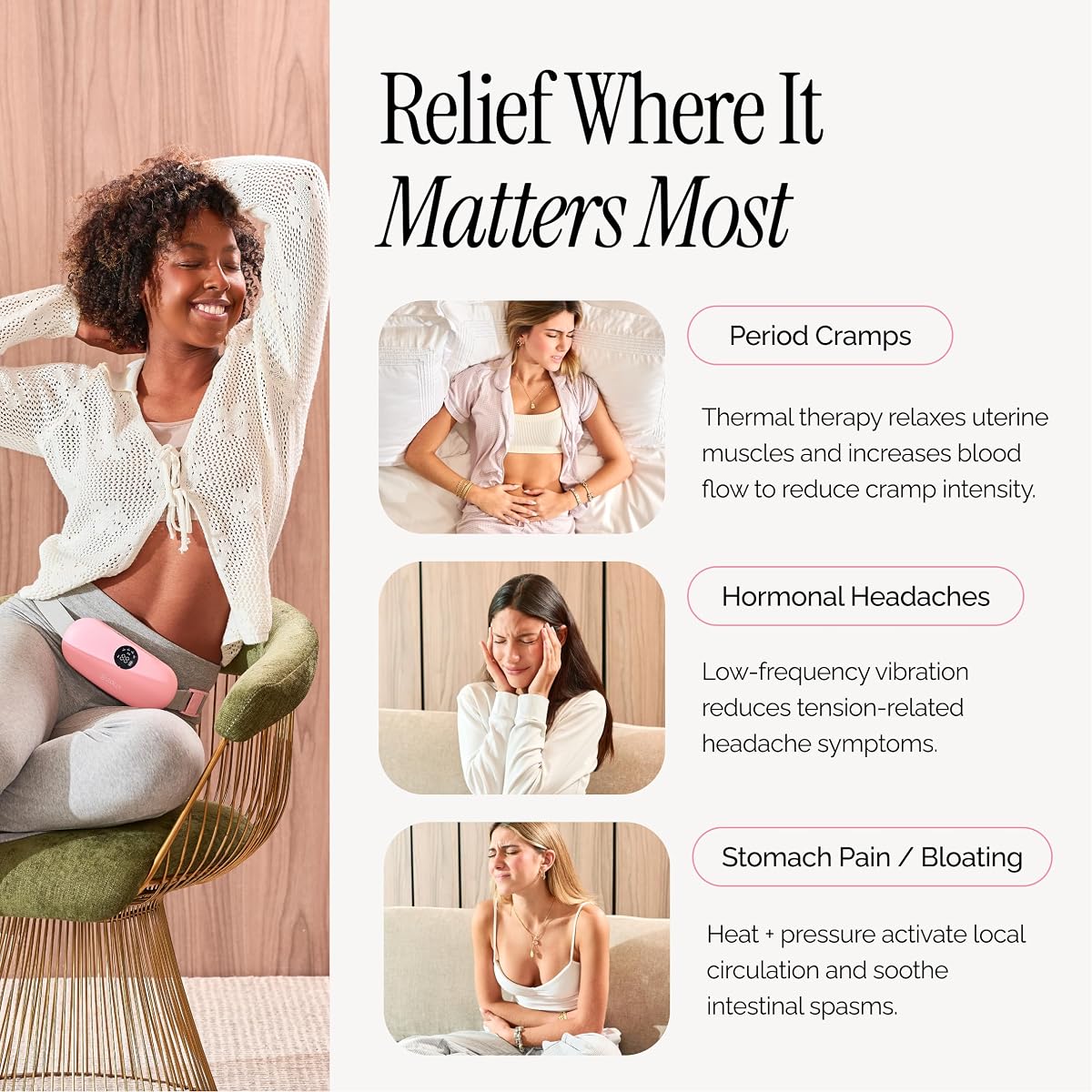 Period Cramp Relief Massager
