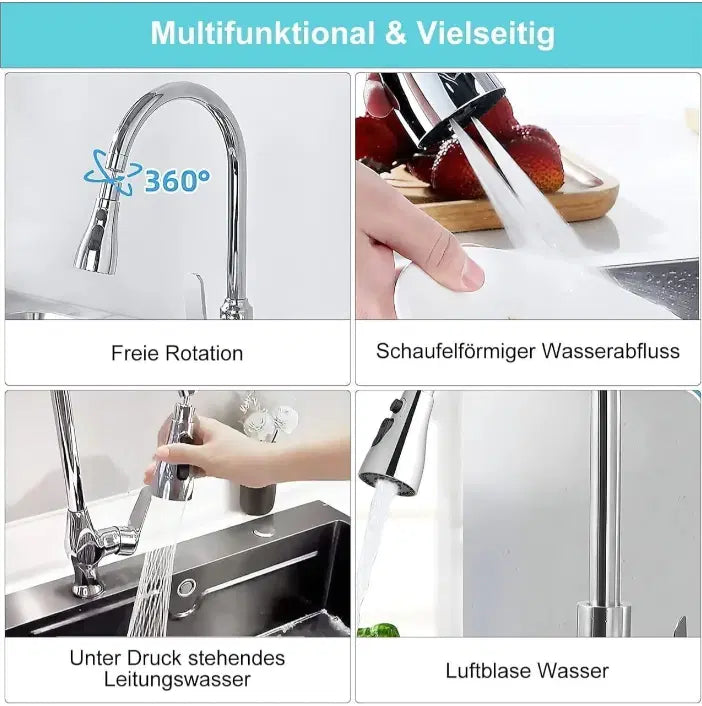 Rotating Sink Tap Extension Nozzle