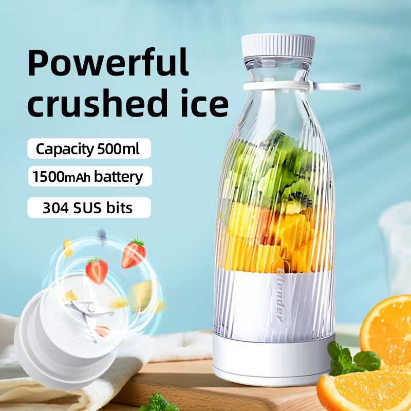Portable Electric Mini Juicer Bottle