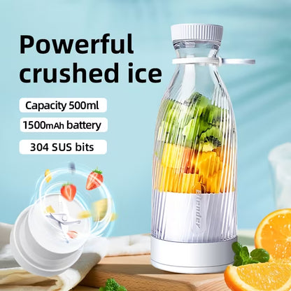 Portable Electric Mini Juicer Bottle