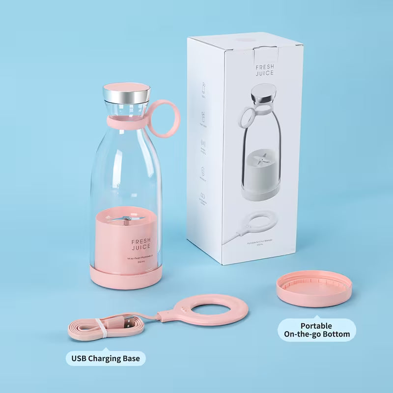 Portable Electric Mini Juicer Bottle